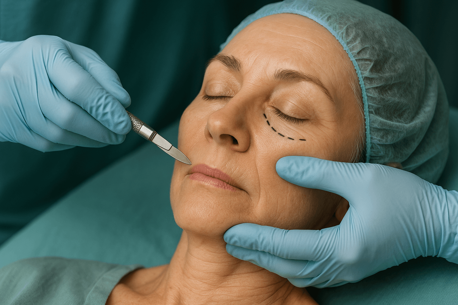 Lower Blepharoplasty & Diagnostic Integration